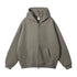 Men's Plush Oversized Heavyweight Full-Zip Hoodie